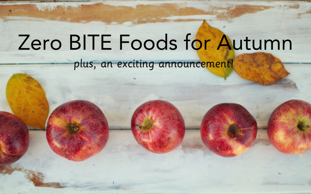 Zero BITE Foods for Autumn
