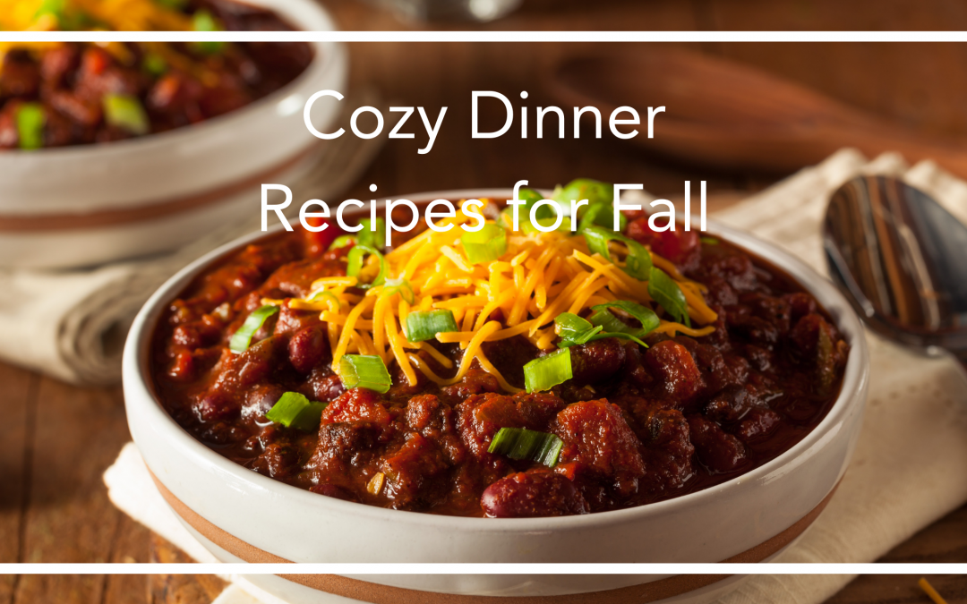 Cozy Dinner Recipes for Fall