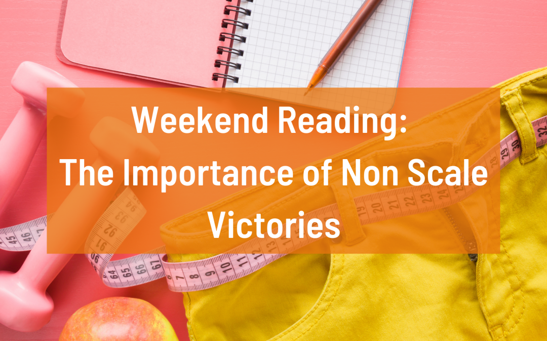 Weekend Reading: The Importance of Non Scale Victories