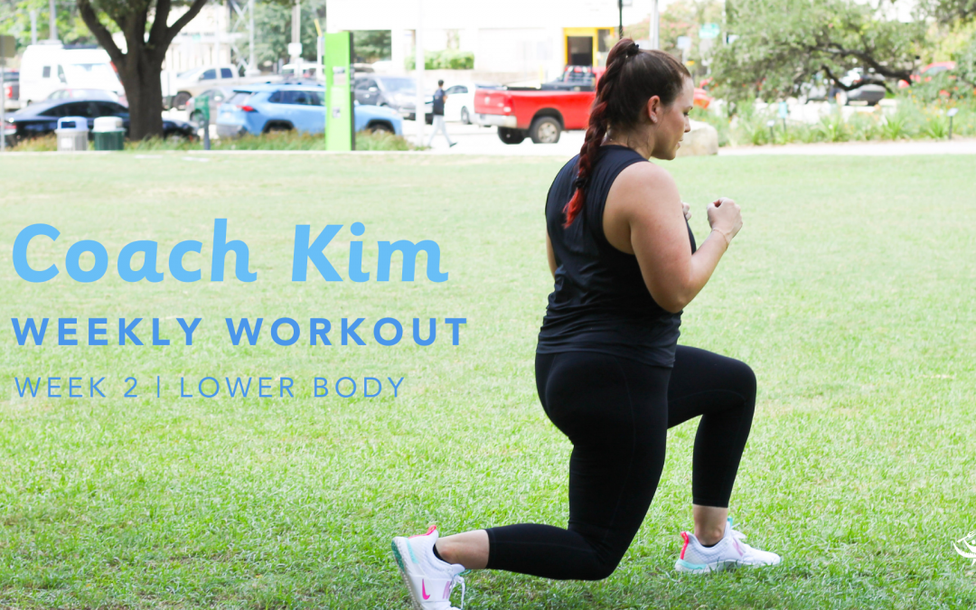Coach Kim’s Weekly Workout: Lower Body