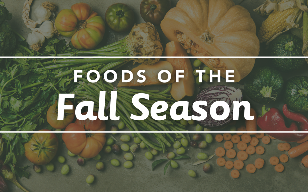 The Foods of the Fall Season
