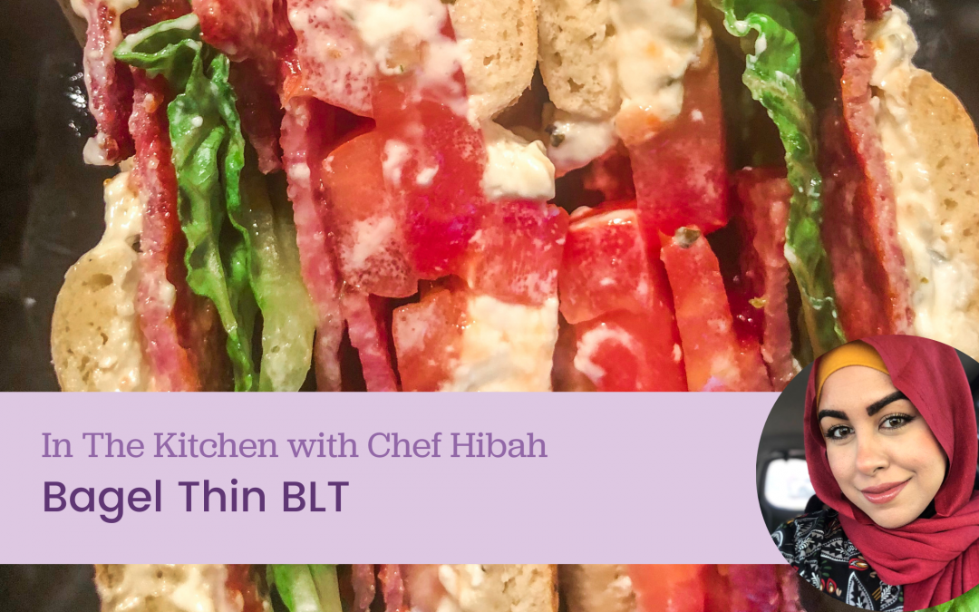 Healthi Bagel Thin BLT Recipe