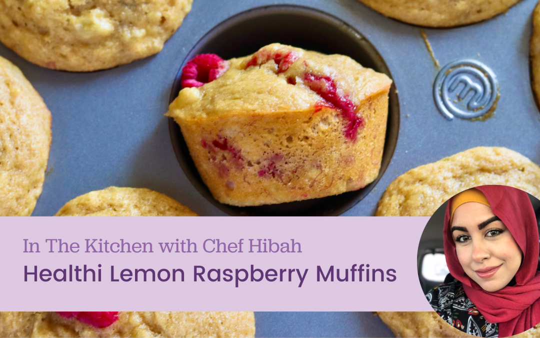 Healthi Lemon Raspberry Muffins Recipe