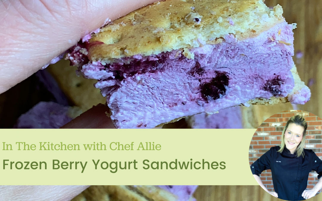 Healthi Frozen Berry Yogurt Sandwiches Recipe