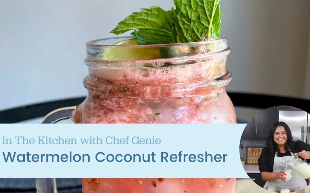 Healthi Watermelon Coconut Refresher Recipe