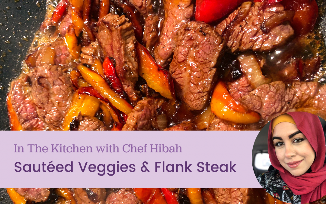 Healthi Sautéed Veggies and Flank Steak Recipe