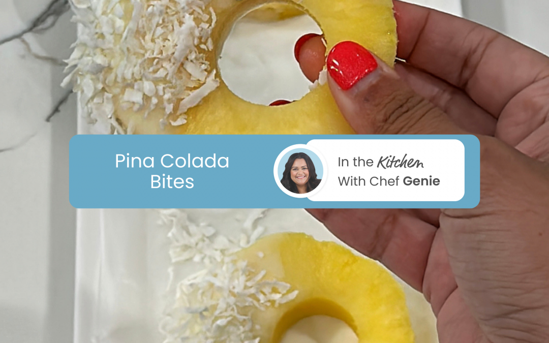 Chef Genie’s Pina Colada Bites