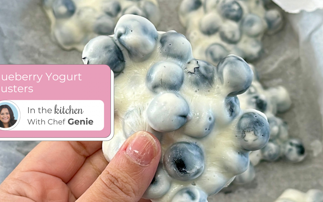 Chef Genie’s Blueberry Yogurt Clusters