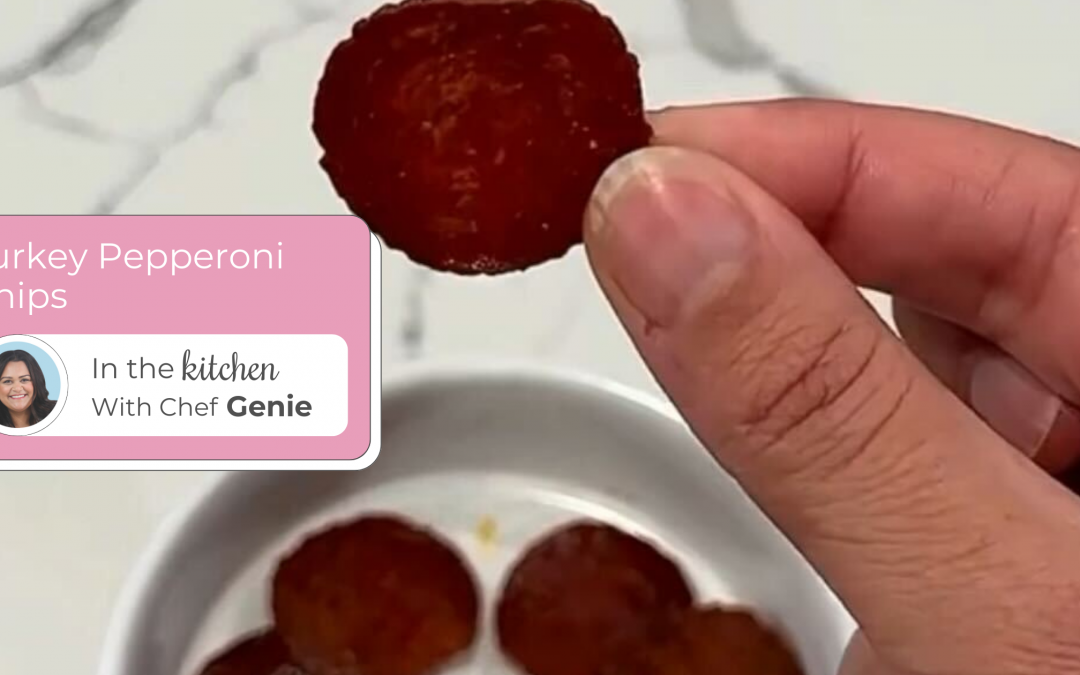 Chef Genie’s Turkey Pepperoni Chips