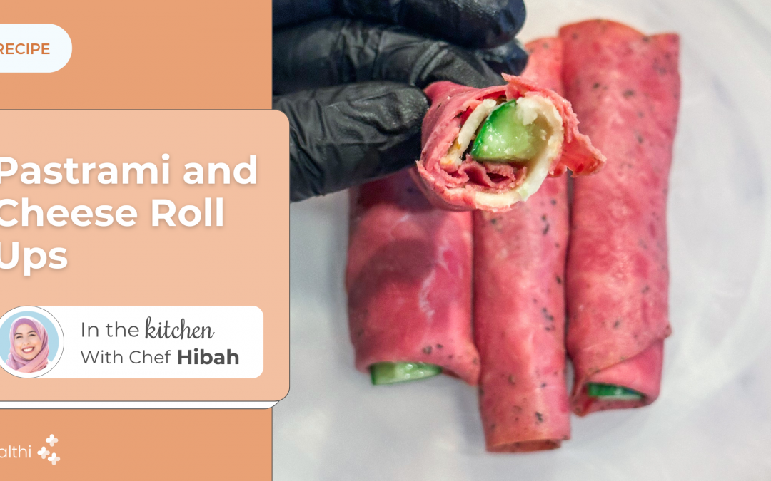 Pastrami and Cheese Roll-Ups by Chef Hibah